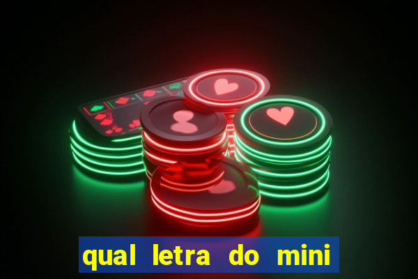 qual letra do mini dolar hoje